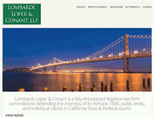 Tablet Screenshot of llcllp.com